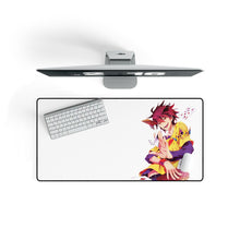 Load image into Gallery viewer, No Game No Life Mouse Pad (Desk Mat) On Desk
