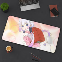 Load image into Gallery viewer, Miss Kobayashi&#39;s Dragon Maid Kanna Kamui, Kobayashi San Chi No Maid Dragon Mouse Pad (Desk Mat) On Desk
