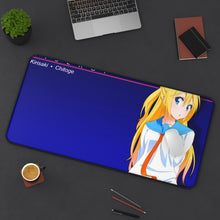 Load image into Gallery viewer, Nisekoi Chitoge Kirisaki Mouse Pad (Desk Mat) On Desk
