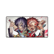 Load image into Gallery viewer, Giyu Tomioka Tanjiro Kamado Mouse Pad (Desk Mat)
