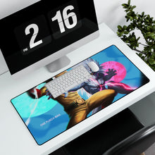 Load image into Gallery viewer, Saitama Vs Lord Boros Mouse Pad (Desk Mat) With Laptop
