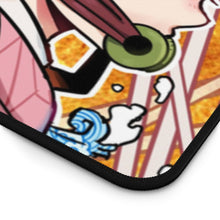 Load image into Gallery viewer, Tanjiro Kamado Nezuko Kamado Mouse Pad (Desk Mat) Hemmed Edge
