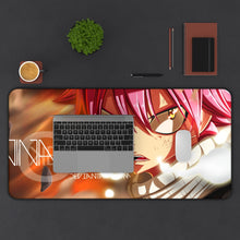 Load image into Gallery viewer, Fairy Tail Natsu Dragneel Mouse Pad (Desk Mat) With Laptop
