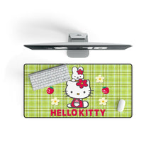Load image into Gallery viewer, Anime Hello Kitty Mouse Pad (Desk Mat) On Desk
