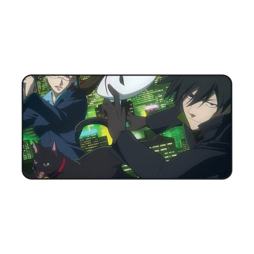 Darker Than Black Hei, Mao, Misaki Kirihara Mouse Pad (Desk Mat)
