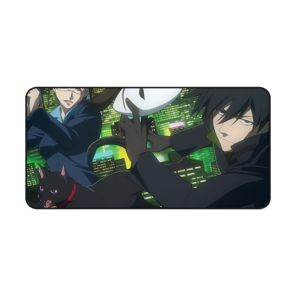 Darker Than Black Hei, Mao, Misaki Kirihara Mouse Pad (Desk Mat)