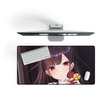Load image into Gallery viewer, Anime Girl Mouse Pad (Desk Mat) On Desk
