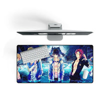 Load image into Gallery viewer, Free! Makoto Tachibana, Haruka Nanase, Nagisa Hazuki, Gou Matsuoka Mouse Pad (Desk Mat) On Desk

