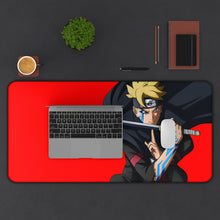 Load image into Gallery viewer, Boruto Uzumaki Mouse Pad (Desk Mat) With Laptop
