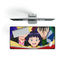Load image into Gallery viewer, Himawari, Boruto, Kawaki and... interesting book Mouse Pad (Desk Mat)
