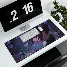Load image into Gallery viewer, Shinobu Kocho, Butterflies, Insect Pillar, Kimetsu no Yaiba, Mouse Pad (Desk Mat)
