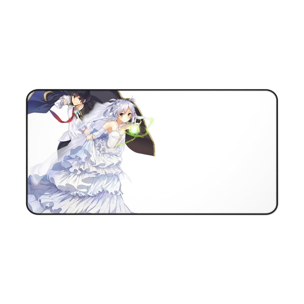 Rokudenashi Majutsu Koushi To Akashic Records Sistine Fibel, Glenn Radars Mouse Pad (Desk Mat)