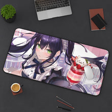 Load image into Gallery viewer, Anime Girl Mouse Pad (Desk Mat) On Desk
