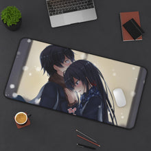 Load image into Gallery viewer, My Teen Romantic Comedy SNAFU Hachiman Hikigaya, Yukino Yukinoshita Mouse Pad (Desk Mat) On Desk
