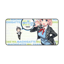 Load image into Gallery viewer, My Teen Romantic Comedy SNAFU Hachiman Hikigaya, Yui Yuigahama Mouse Pad (Desk Mat)
