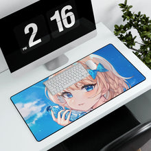 Load image into Gallery viewer, Anime Girl Mouse Pad (Desk Mat) With Laptop
