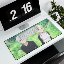 Load image into Gallery viewer, Bell and Aiz Mouse Pad (Desk Mat) With Laptop
