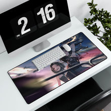 Load image into Gallery viewer, Anime Girl Mouse Pad (Desk Mat) With Laptop
