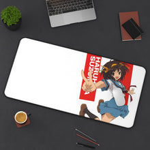 Load image into Gallery viewer, Haruhi Mouse Pad (Desk Mat) On Desk

