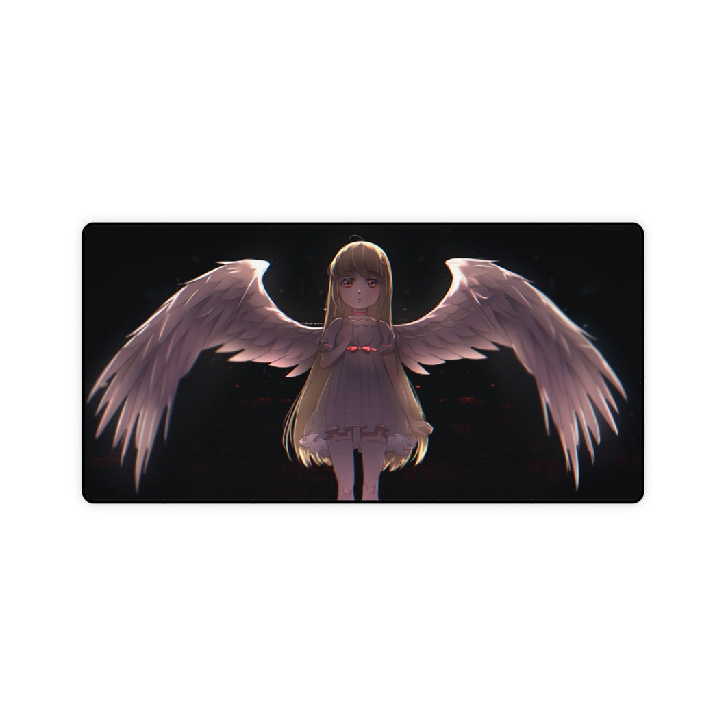 Angel With Wings Mouse Pad (Desk Mat)