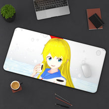 Load image into Gallery viewer, Nisekoi Chitoge Kirisaki Mouse Pad (Desk Mat) On Desk
