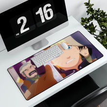 Load image into Gallery viewer, Naruto: The seventh Hokage Mouse Pad (Desk Mat) With Laptop
