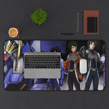 Load image into Gallery viewer, Anime Gundam Mouse Pad (Desk Mat) With Laptop
