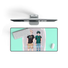 Load image into Gallery viewer, My Hero Academia Izuku Midoriya, Katsuki Bakugou Mouse Pad (Desk Mat) On Desk
