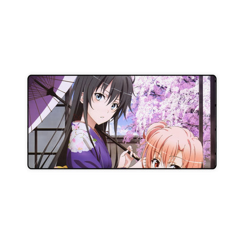 My Teen Romantic Comedy SNAFU Yukino Yukinoshita, Yui Yuigahama Mouse Pad (Desk Mat)