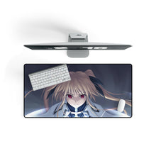 Load image into Gallery viewer, Magical Girl Lyrical Nanoha Mouse Pad (Desk Mat) On Desk
