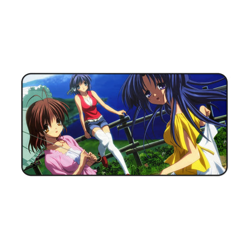 Clannad Nagisa Furukawa, Kotomi Ichinose, Ryou Fujibayashi Mouse Pad (Desk Mat)