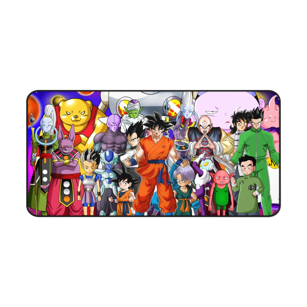 Goku, Trunks, Vegeta, Whis, Beerus, Gohan and Tenshinhan (Dragon Ball) 8k Mouse Pad (Desk Mat)