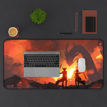 Load image into Gallery viewer, Anime Original Mouse Pad (Desk Mat) With Laptop
