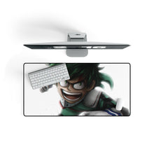 Load image into Gallery viewer, My Hero Academia Izuku Midoriya Mouse Pad (Desk Mat) On Desk

