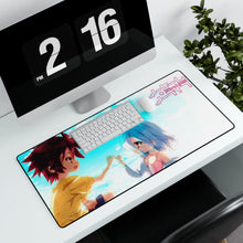Load image into Gallery viewer, Sora x Shiro Mouse Pad (Desk Mat) With Laptop
