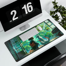 Load image into Gallery viewer, Anime Girl Mouse Pad (Desk Mat) With Laptop
