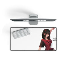 Load image into Gallery viewer, Anime Girl Mouse Pad (Desk Mat) On Desk
