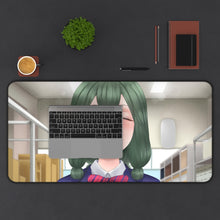 Load image into Gallery viewer, Komi Can&#39;t Communicate Otori Kaede Mouse Pad (Desk Mat) With Laptop
