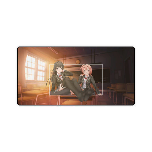 Yukino Yukinoshita Yui Yuigahama Mouse Pad (Desk Mat)