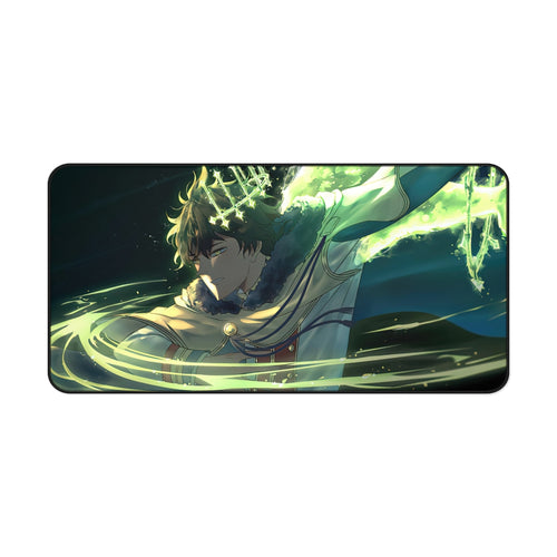 Black Clover Yuno Mouse Pad (Desk Mat)