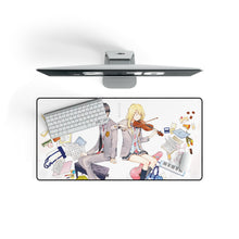 Load image into Gallery viewer, Anime Your Lie in April Mouse Pad (Desk Mat)
