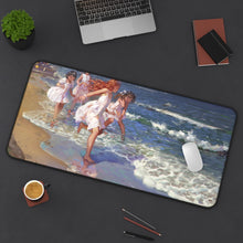 Load image into Gallery viewer, Girls on the beach Mouse Pad (Desk Mat) On Desk
