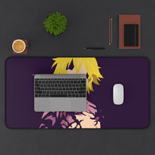 Load image into Gallery viewer, The Seven Deadly Sins Meliodas Mouse Pad (Desk Mat) With Laptop
