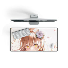 Load image into Gallery viewer, Anime Girl Mouse Pad (Desk Mat) On Desk
