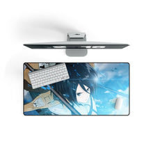 Load image into Gallery viewer, Mikasa Ackerman Mouse Pad (Desk Mat) On Desk
