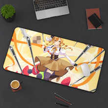 Load image into Gallery viewer, Puella Magi Madoka Magica Mami Tomoe Mouse Pad (Desk Mat) On Desk
