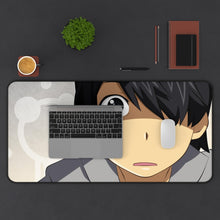 Load image into Gallery viewer, Monogatari (Series) Mouse Pad (Desk Mat) With Laptop
