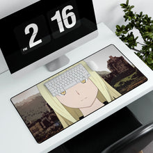 Load image into Gallery viewer, Aiz Wallenstein, Dungeon ni Deai Mouse Pad (Desk Mat) With Laptop
