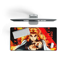 Load image into Gallery viewer, Kyojuro Rengoku Mouse Pad (Desk Mat)
