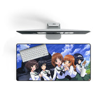 Load image into Gallery viewer, Girls und Panzer Mouse Pad (Desk Mat) On Desk
